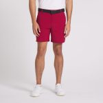 101 Solid 7" Golf Shorts | Intense Red - Image 3