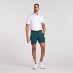 101 Solid 7" Golf Shorts | Dark Myrtle - Image 4